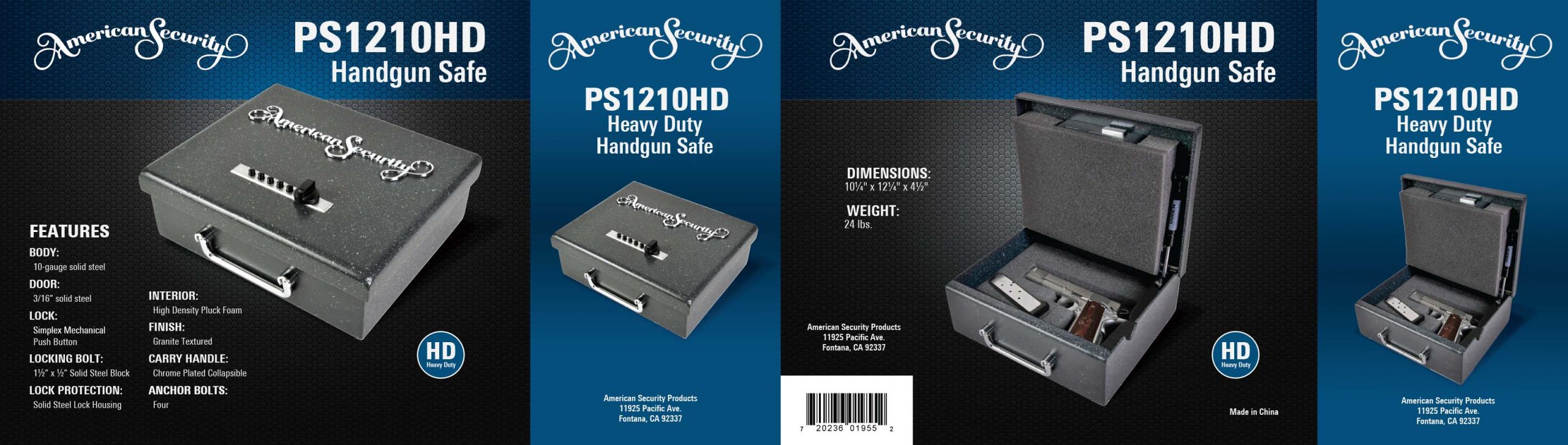 Handgun Safe Box